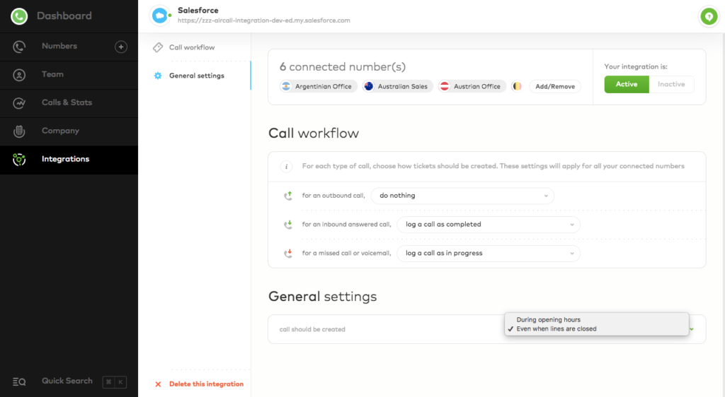 intercom aircall